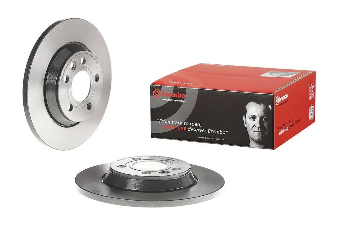 08917611C02 – BREMBO Brake Rotor, Solid One Piece Design Wheel Bolt Pattern 5 x 112 Millimeter 294 Millimeter Diamete...